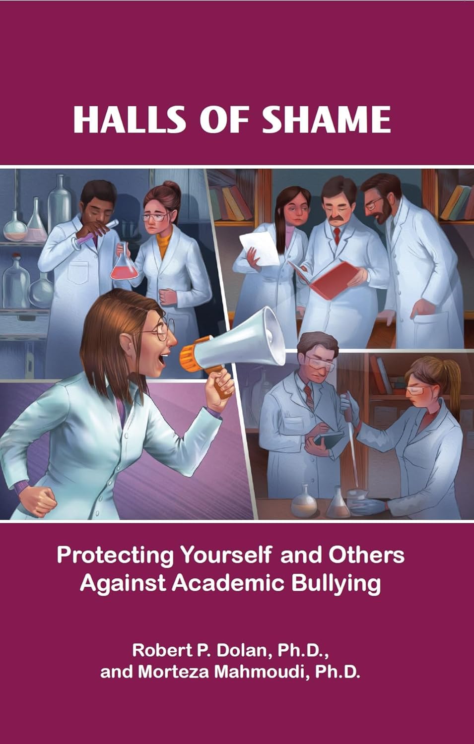 Cover of Halls of Shame: Protecting Yourself and Others Against Academic Bullying